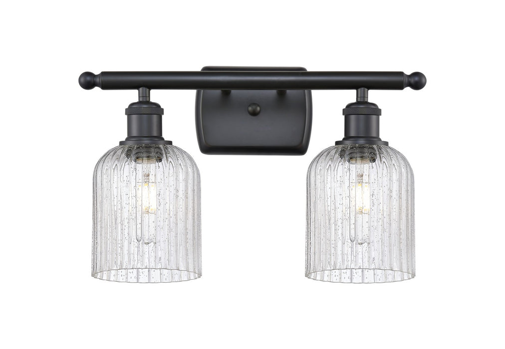Innovations 516-2W-BK-G559-5SDY Two Light Bath Vanity, Matte Black
