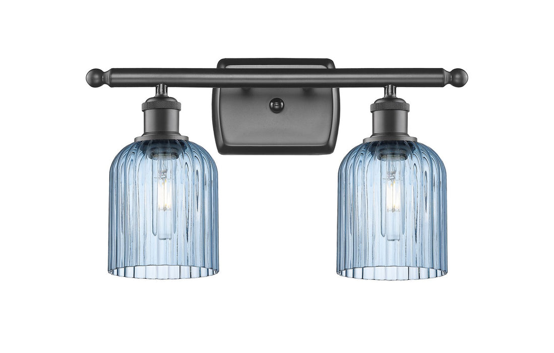 Innovations 516-2W-OB-G559-5BL Two Light Bath Vanity, Oil Rubbed Bronze