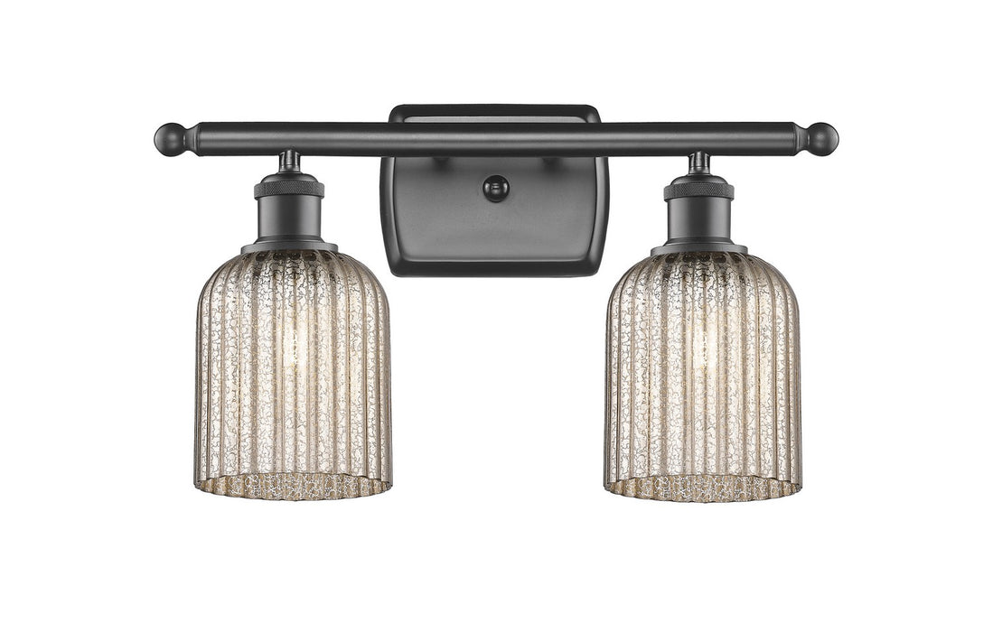 Innovations 516-2W-OB-G559-5ME Two Light Bath Vanity, Oil Rubbed Bronze