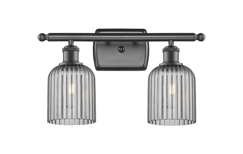 Innovations 516-2W-OB-G559-5SM Two Light Bath Vanity, Oil Rubbed Bronze