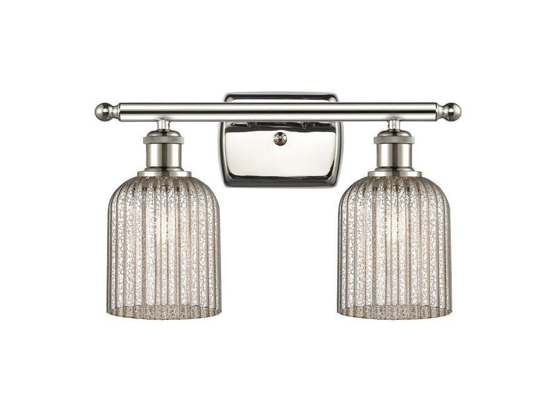 Innovations 516-2W-PN-G559-5ME Two Light Bath Vanity, Polished Nickel