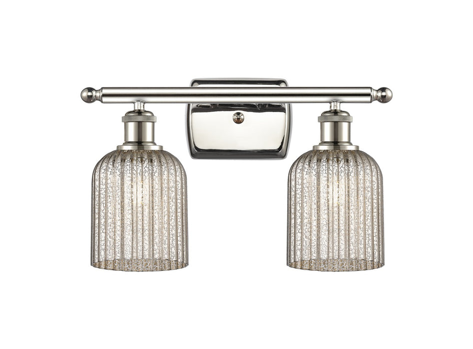 Innovations 516-2W-PN-G559-5ME Two Light Bath Vanity, Polished Nickel