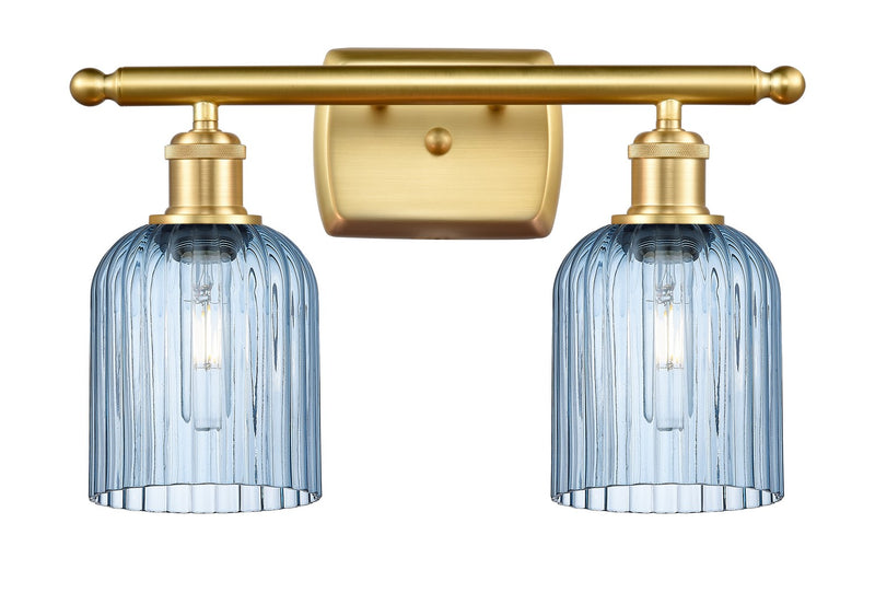 Innovations 516-2W-SG-G559-5BL Two Light Bath Vanity, Satin Gold
