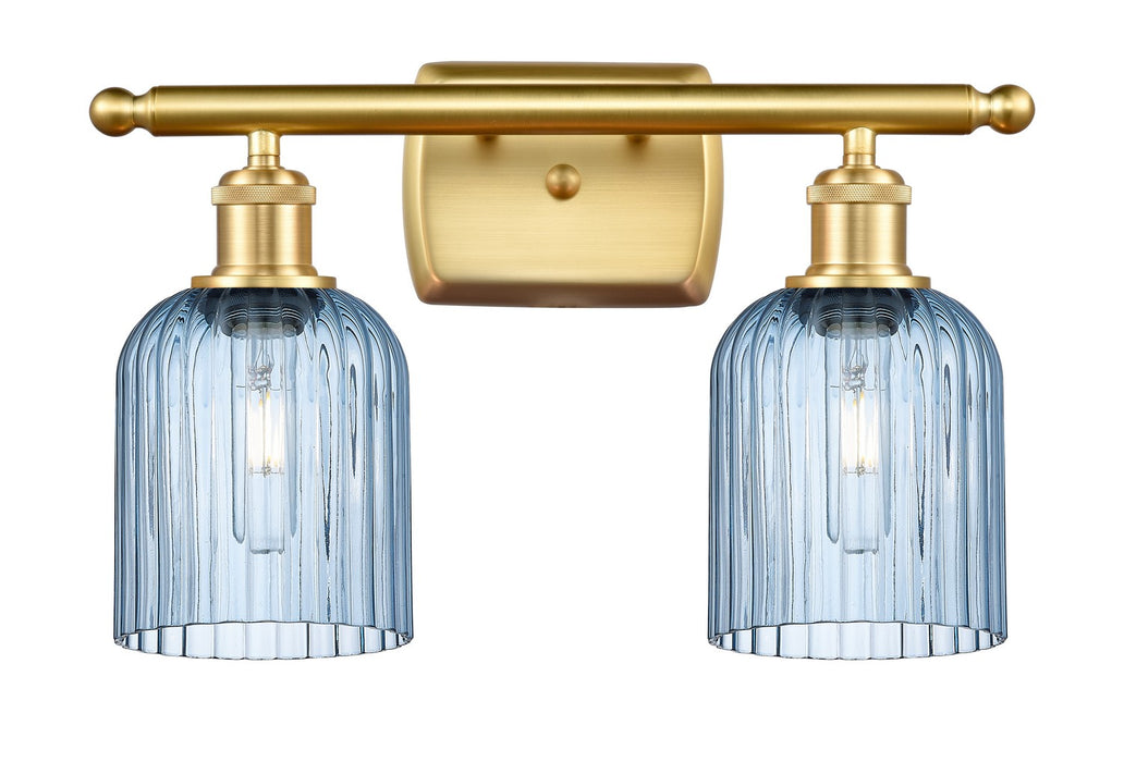 Innovations 516-2W-SG-G559-5BL Two Light Bath Vanity, Satin Gold