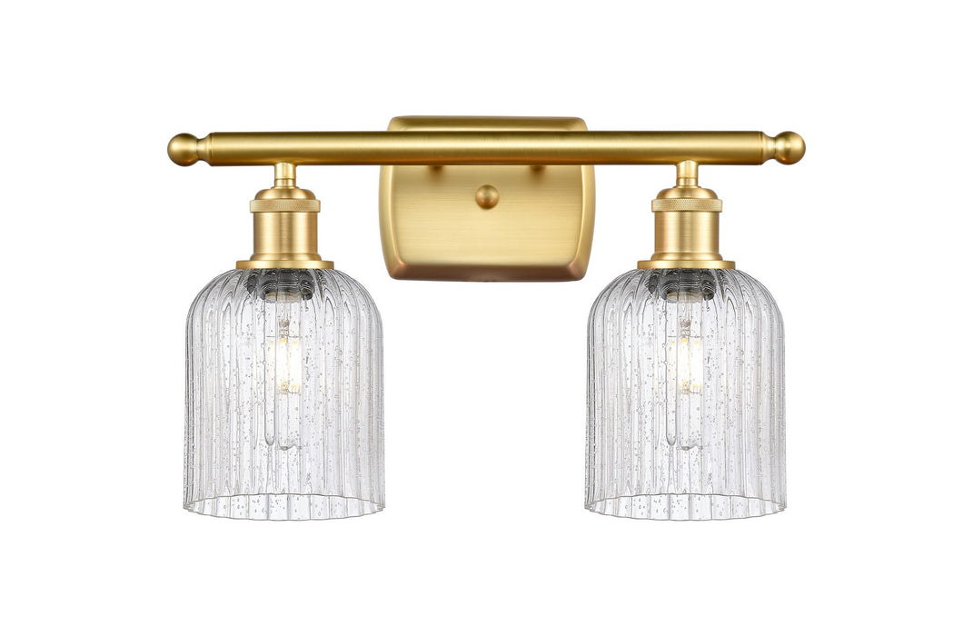 Innovations 516-2W-SG-G559-5SDY Two Light Bath Vanity, Satin Gold