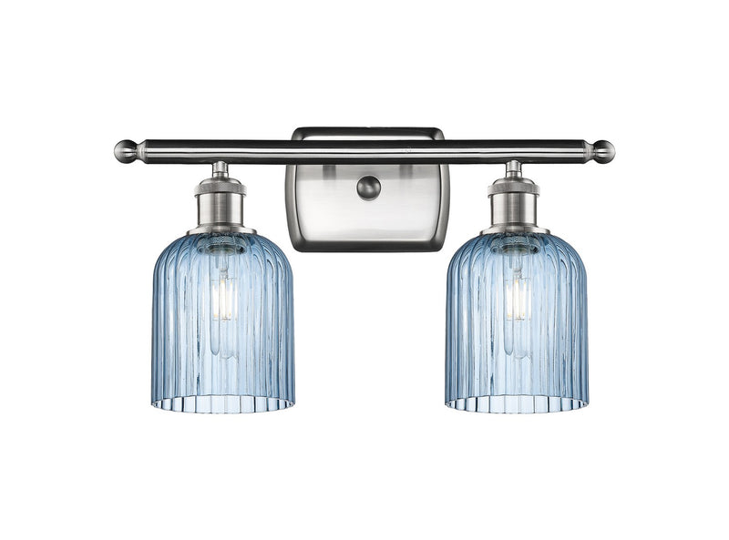 Innovations 516-2W-SN-G559-5BL Two Light Bath Vanity, Brushed Satin Nickel