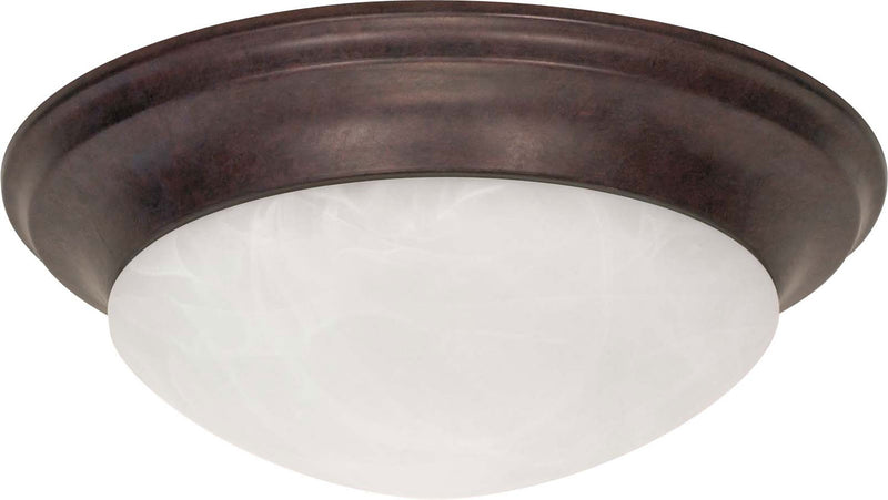 Nuvo Lighting 60-282 Three Light Flush Mount, Old Bronze