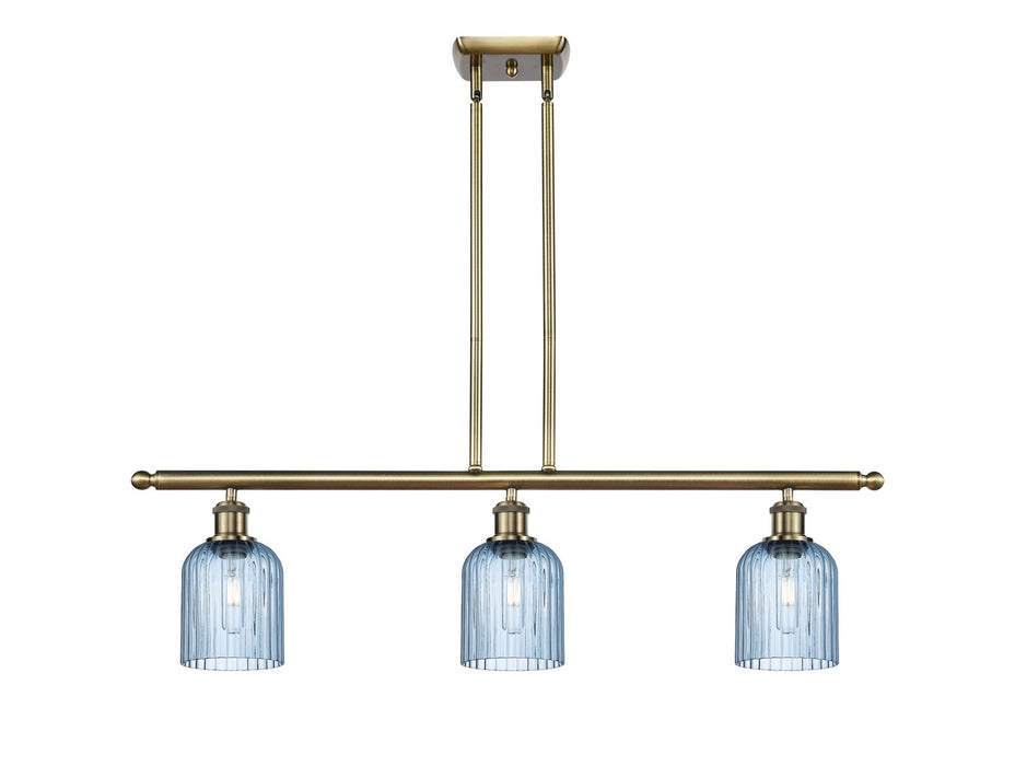 Innovations 516-3I-AB-G559-5BL Three Light Island Pendant, Antique Brass