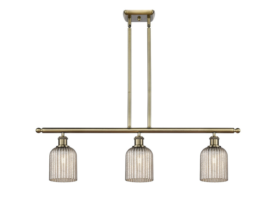 Innovations 516-3I-AB-G559-5ME Three Light Island Pendant, Antique Brass