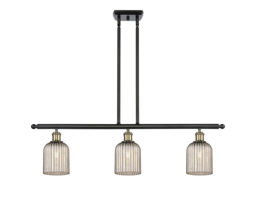 Innovations 516-3I-BAB-G559-5ME Three Light Island Pendant, Black Antique Brass