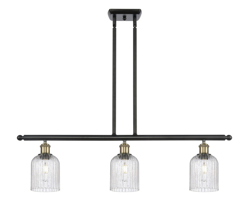 Innovations 516-3I-BAB-G559-5SDY Three Light Island Pendant, Black Antique Brass
