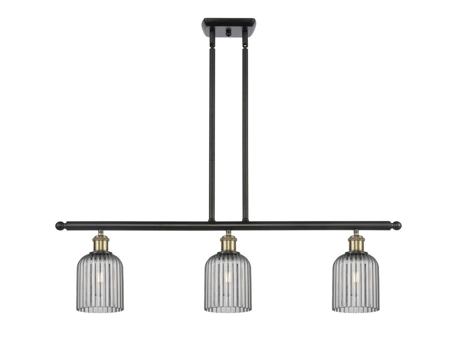 Innovations 516-3I-BAB-G559-5SM Three Light Island Pendant, Black Antique Brass