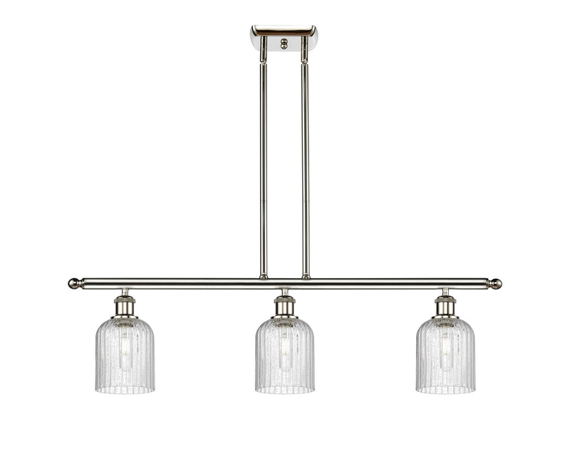 Innovations 516-3I-PN-G559-5SDY Three Light Island Pendant, Polished Nickel