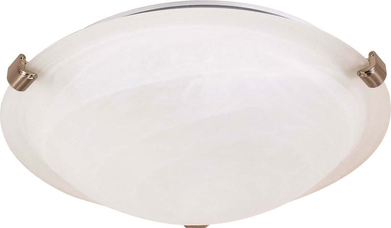 Nuvo Lighting 60-270 One Light Flush Mount, Brushed Nickel