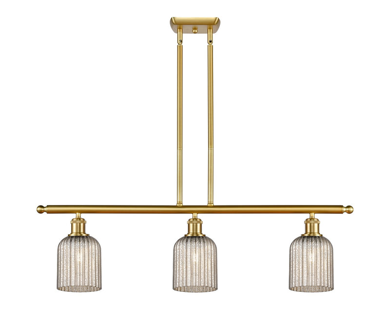 Innovations 516-3I-SG-G559-5ME Three Light Island Pendant, Satin Gold