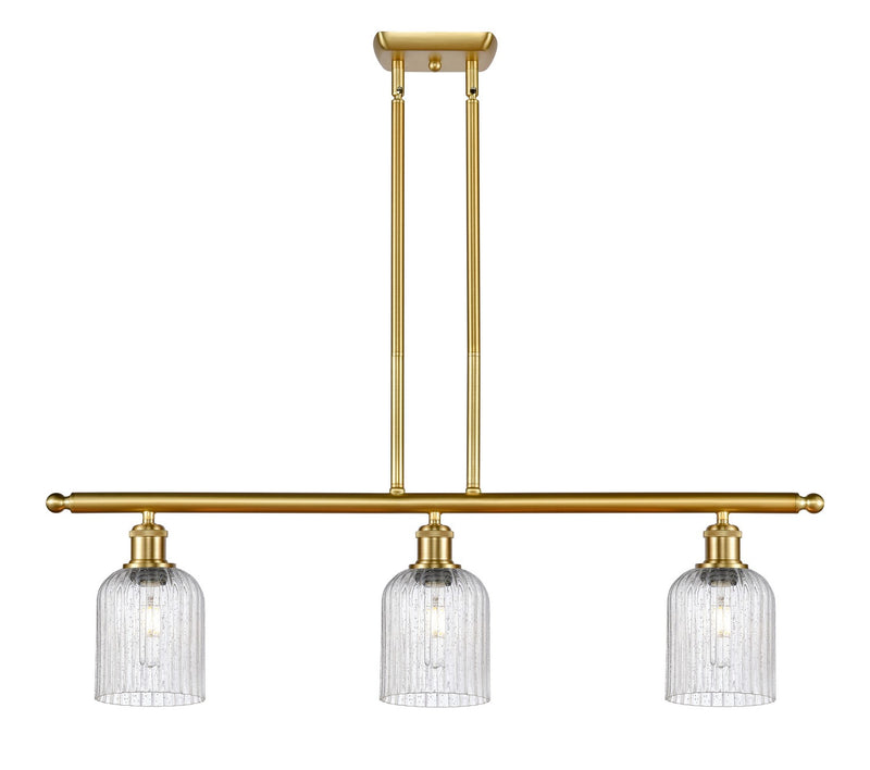 Innovations 516-3I-SG-G559-5SDY Three Light Island Pendant, Satin Gold