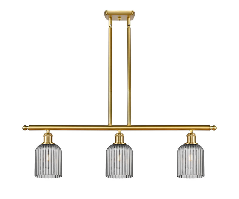 Innovations 516-3I-SG-G559-5SM Three Light Island Pendant, Satin Gold