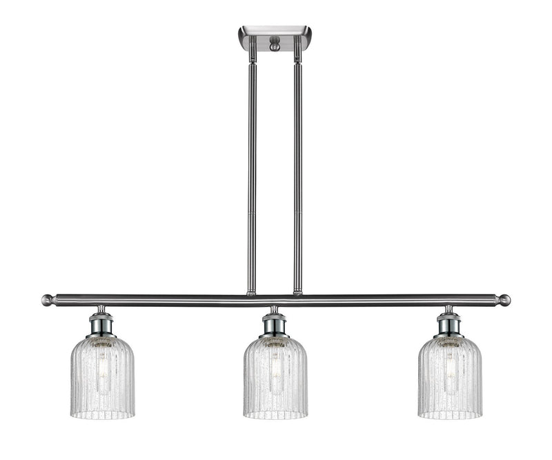 Innovations 516-3I-SN-G559-5SDY Three Light Island Pendant, Brushed Satin Nickel