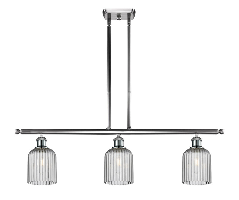 Innovations 516-3I-SN-G559-5SM Three Light Island Pendant, Brushed Satin Nickel