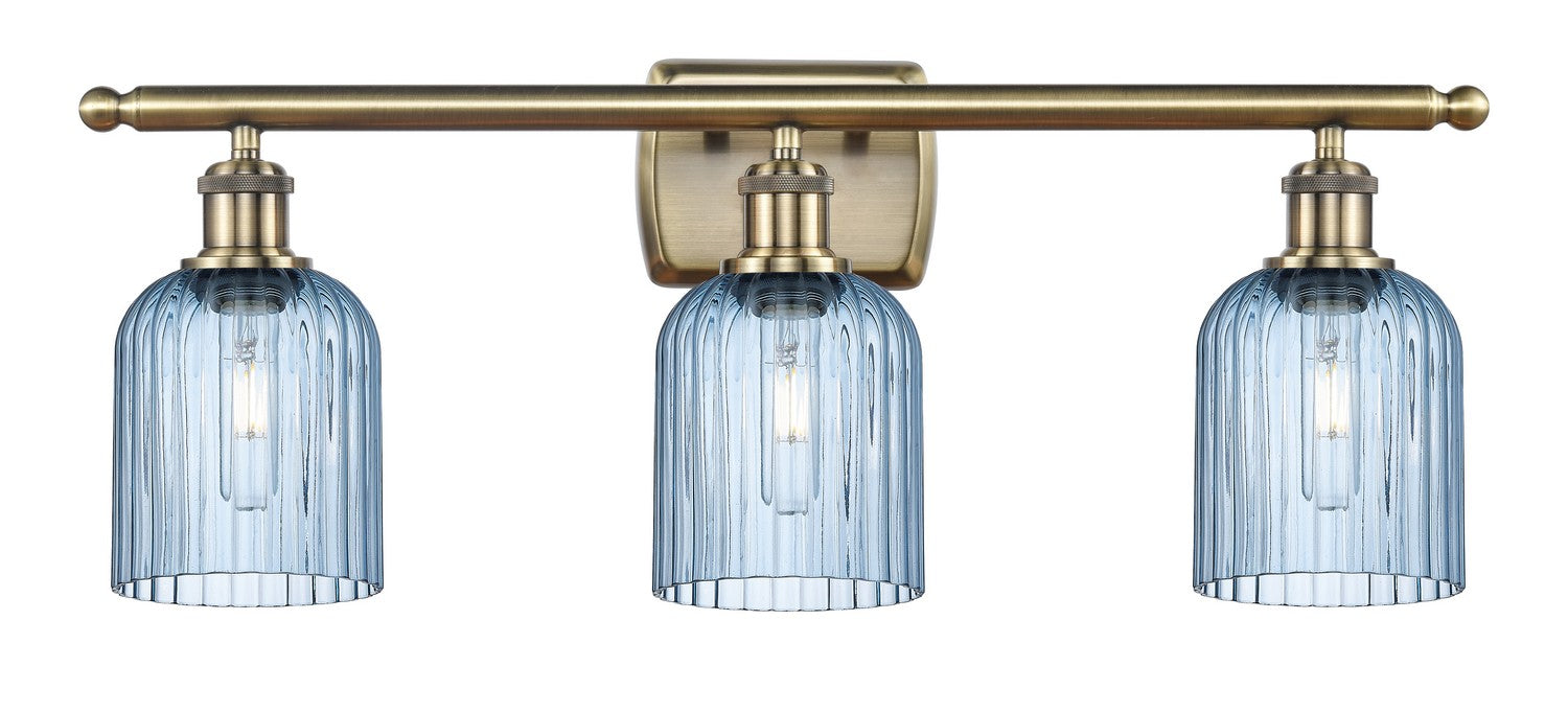 Innovations 516-3W-AB-G559-5BL Three Light Bath Vanity, Antique Brass