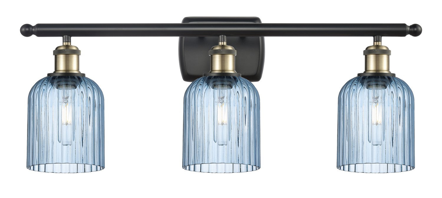 Innovations 516-3W-BAB-G559-5BL Three Light Bath Vanity, Black Antique Brass