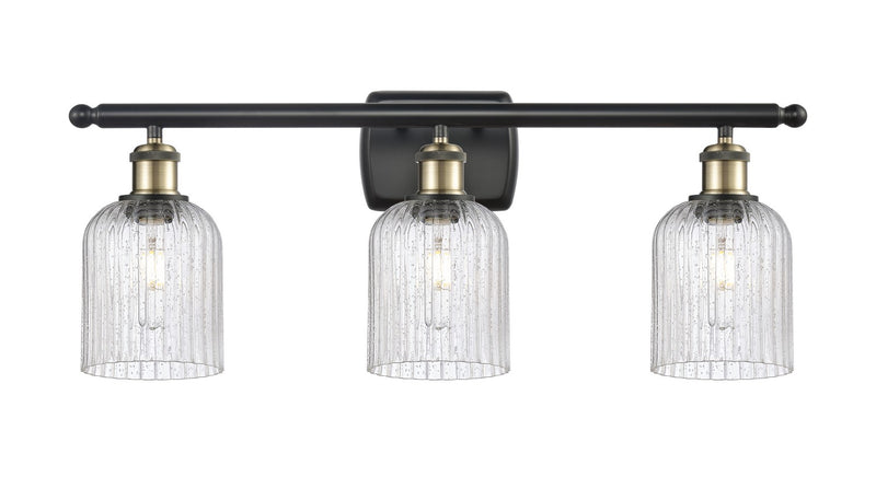 Innovations 516-3W-BAB-G559-5SDY Three Light Bath Vanity, Black Antique Brass