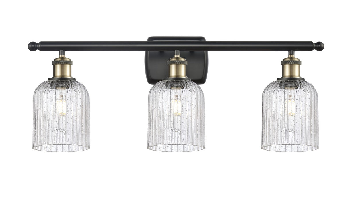 Innovations 516-3W-BAB-G559-5SDY Three Light Bath Vanity, Black Antique Brass