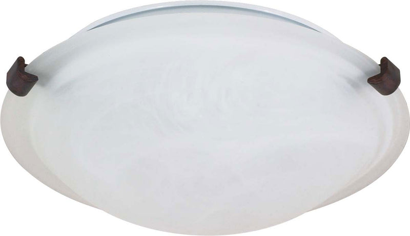 Nuvo Lighting 60-273 Two Light Flush Mount, Old Bronze