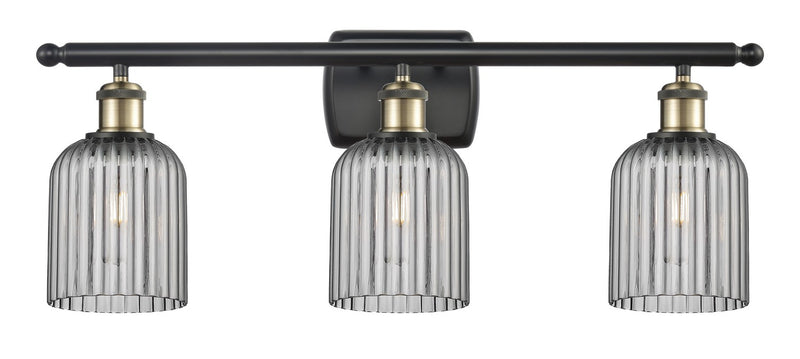 Innovations 516-3W-BAB-G559-5SM Three Light Bath Vanity, Black Antique Brass