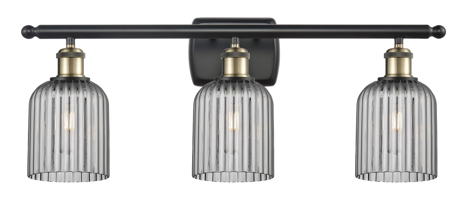 Innovations 516-3W-BAB-G559-5SM Three Light Bath Vanity, Black Antique Brass