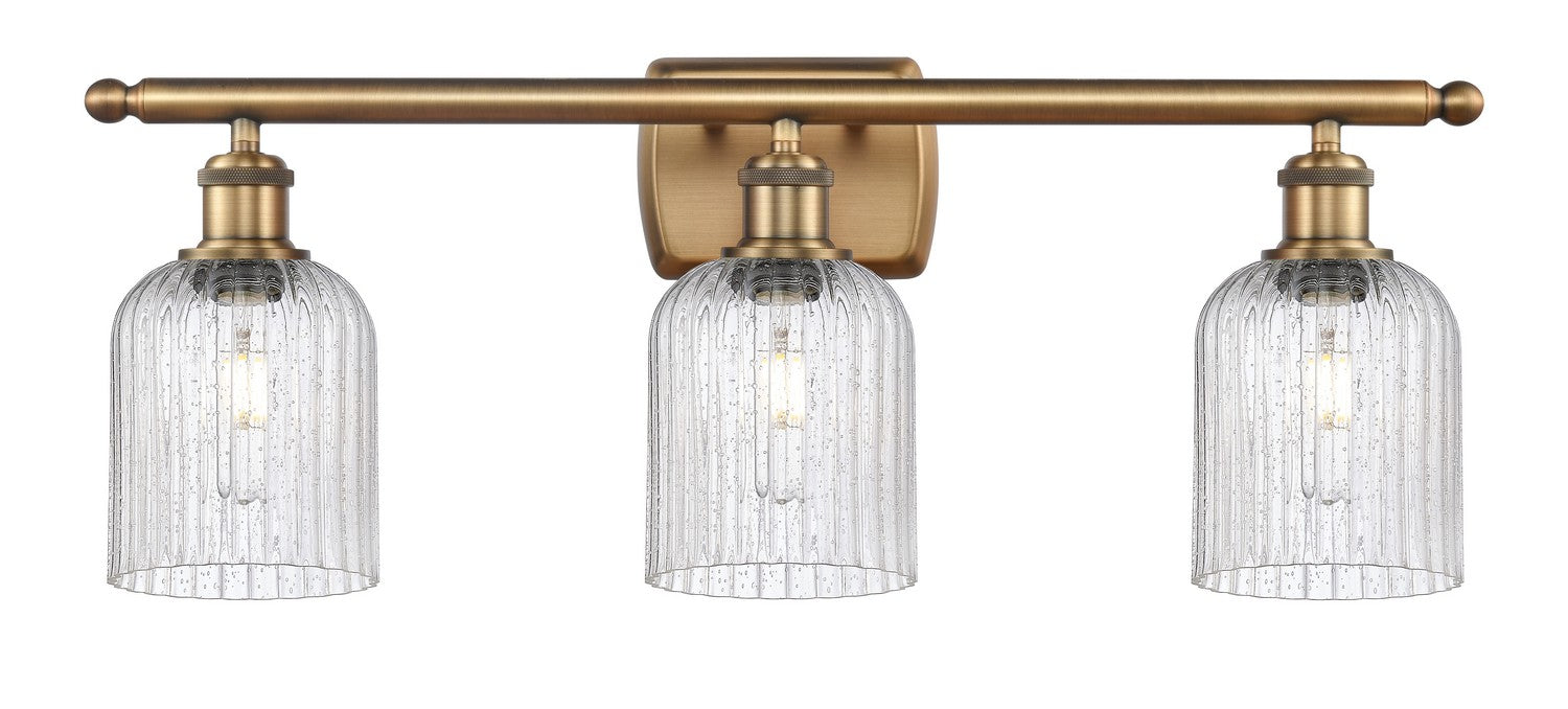 Innovations 516-3W-BB-G559-5SDY Three Light Bath Vanity, Brushed Brass