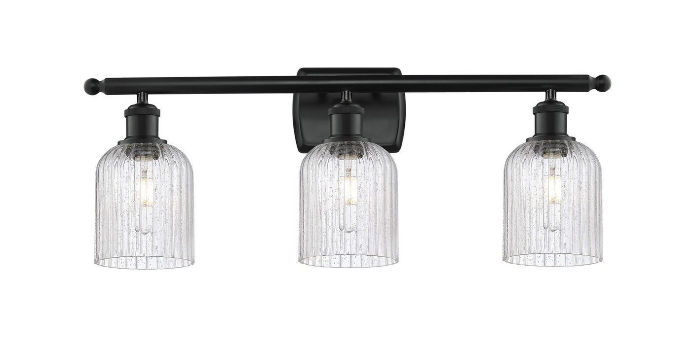 Innovations 516-3W-BK-G559-5SDY Three Light Bath Vanity, Matte Black