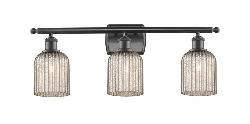 Innovations 516-3W-OB-G559-5ME Three Light Bath Vanity, Oil Rubbed Bronze