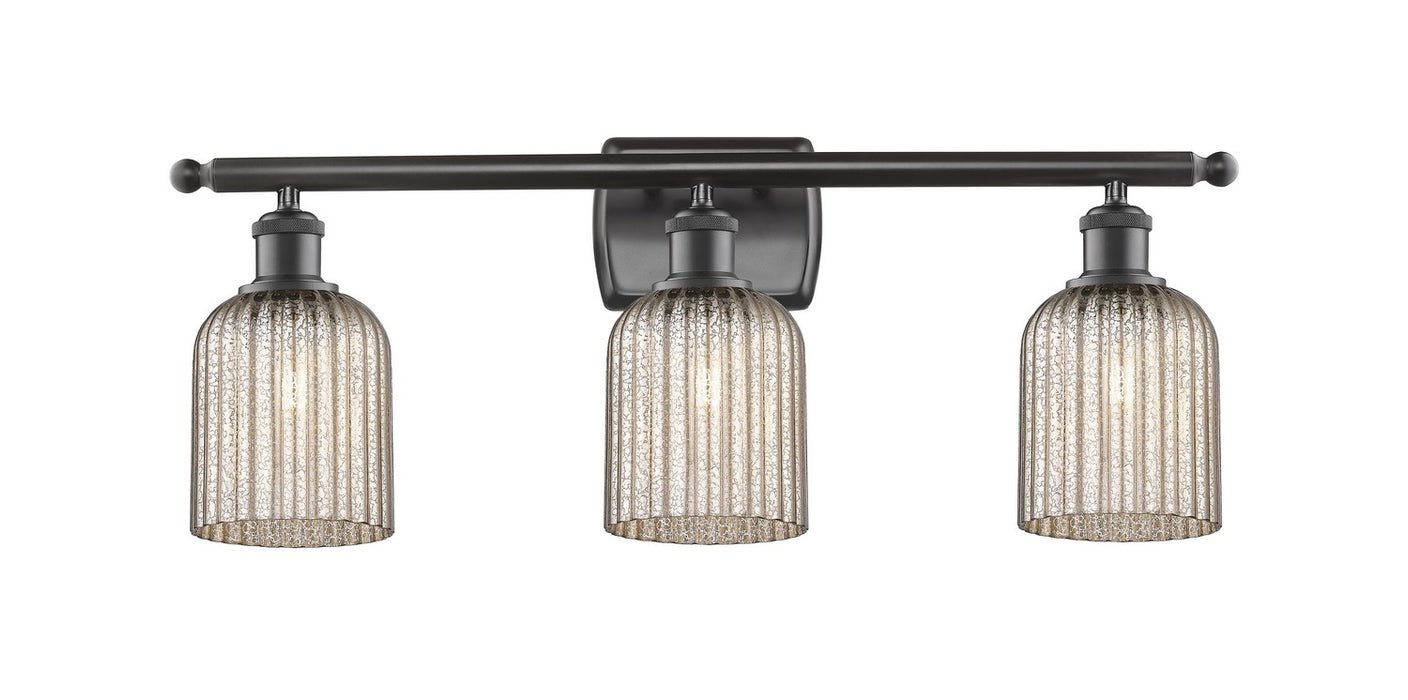 Innovations 516-3W-OB-G559-5ME Three Light Bath Vanity, Oil Rubbed Bronze