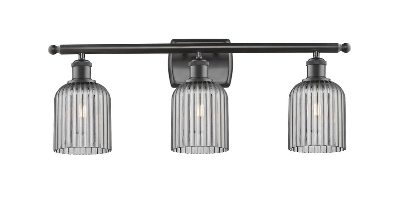 Innovations 516-3W-OB-G559-5SM Three Light Bath Vanity, Oil Rubbed Bronze