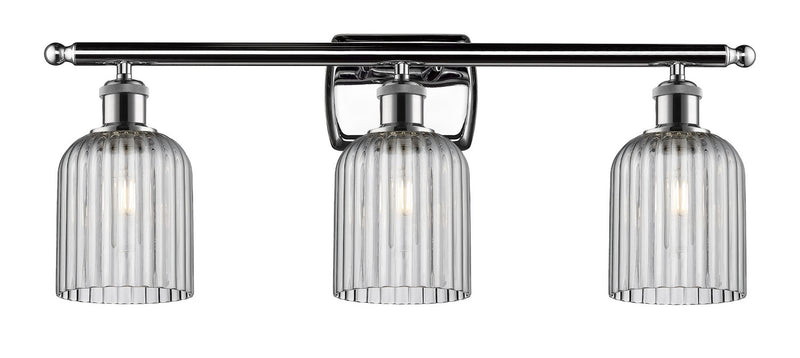 Innovations 516-3W-PC-G559-5SM Three Light Bath Vanity, Polished Chrome
