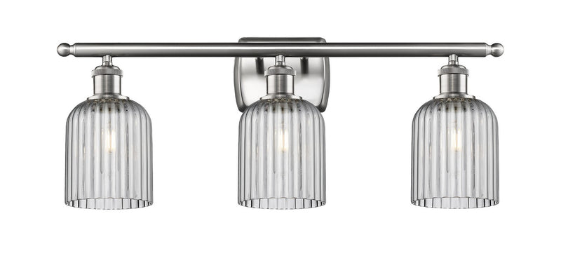 Innovations 516-3W-SN-G559-5SM Three Light Bath Vanity, Brushed Satin Nickel