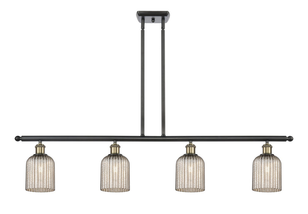 Innovations 516-4I-BAB-G559-5ME Four Light Island Pendant, Black Antique Brass
