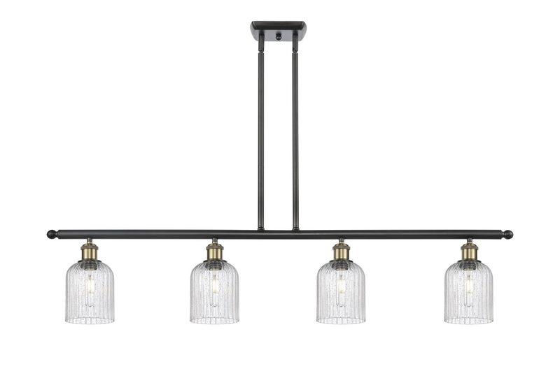 Innovations 516-4I-BAB-G559-5SDY Four Light Island Pendant, Black Antique Brass