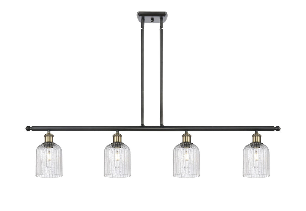 Innovations 516-4I-BAB-G559-5SDY Four Light Island Pendant, Black Antique Brass