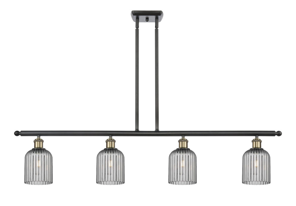 Innovations 516-4I-BAB-G559-5SM Four Light Island Pendant, Black Antique Brass