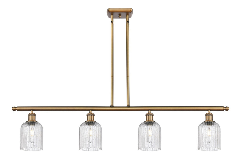 Innovations 516-4I-BB-G559-5SDY Four Light Island Pendant, Brushed Brass