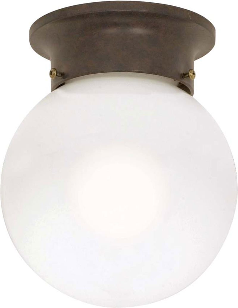 Nuvo Lighting 60-247 One Light Flush Mount, Old Bronze