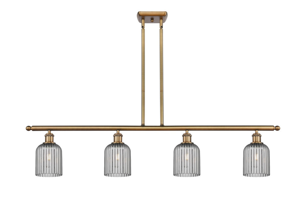 Innovations 516-4I-BB-G559-5SM Four Light Island Pendant, Brushed Brass