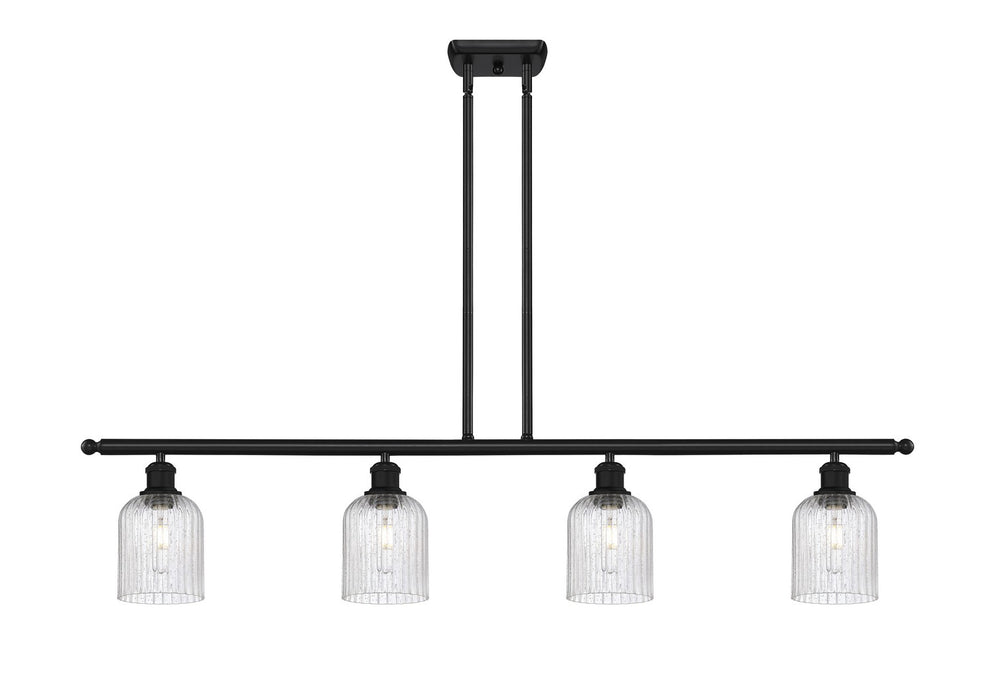 Innovations 516-4I-BK-G559-5SDY Four Light Island Pendant, Matte Black