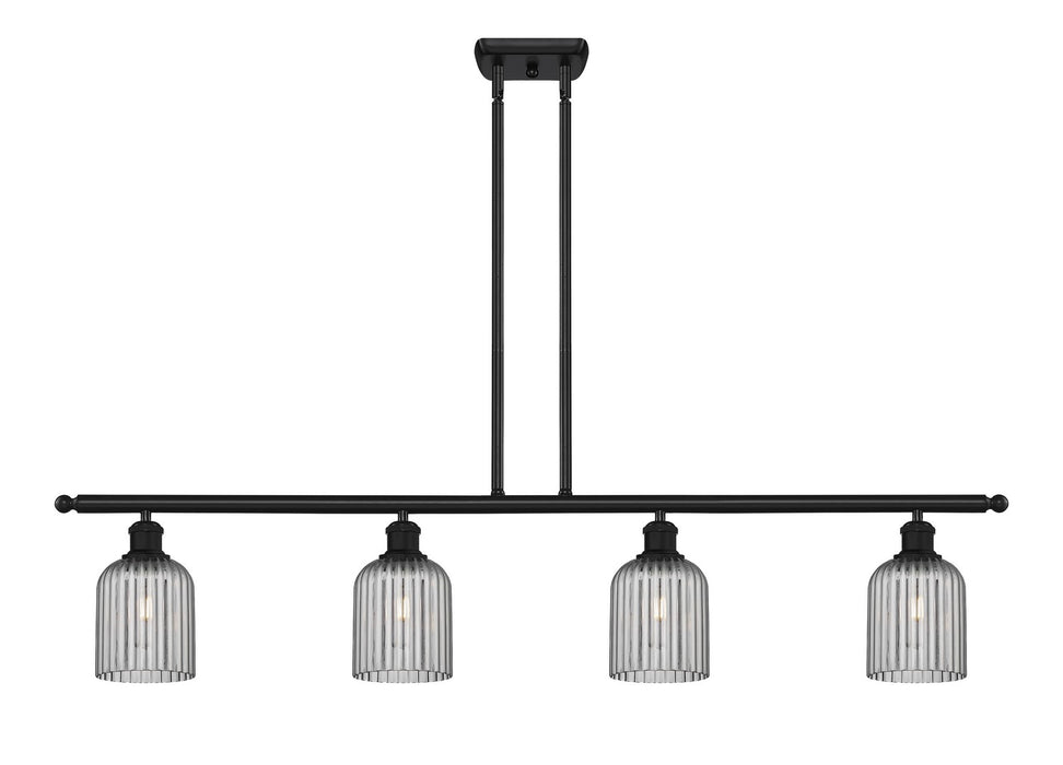 Innovations 516-4I-BK-G559-5SM Four Light Island Pendant, Matte Black