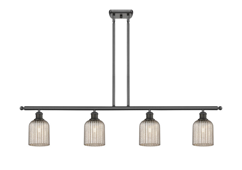 Innovations 516-4I-OB-G559-5ME Four Light Island Pendant, Oil Rubbed Bronze