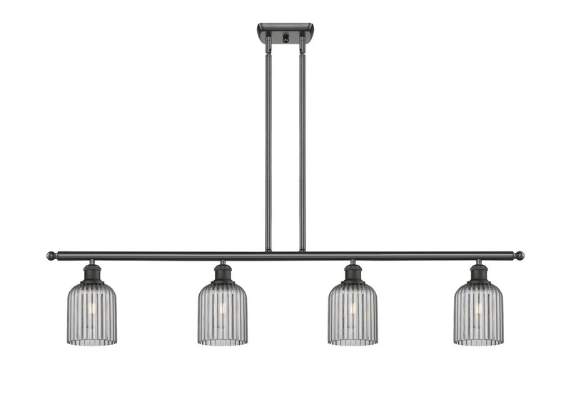 Innovations 516-4I-OB-G559-5SM Four Light Island Pendant, Oil Rubbed Bronze