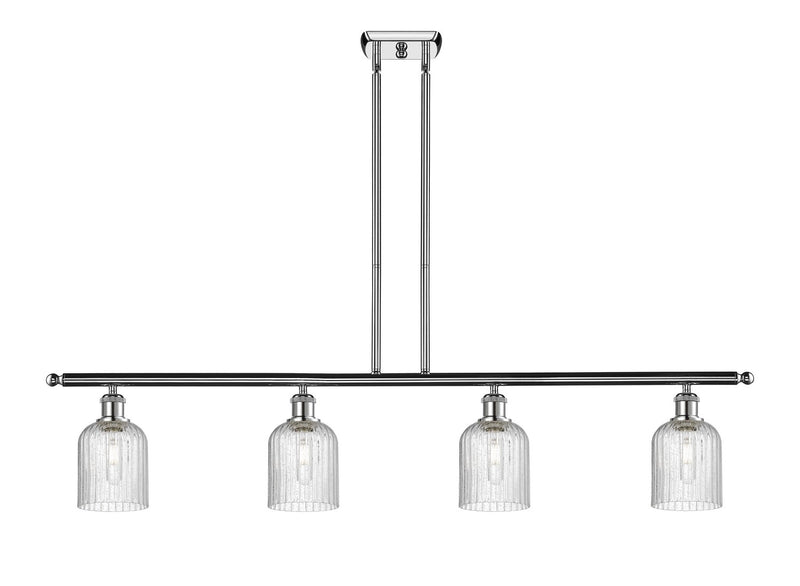 Innovations 516-4I-PC-G559-5SDY Four Light Island Pendant, Polished Chrome