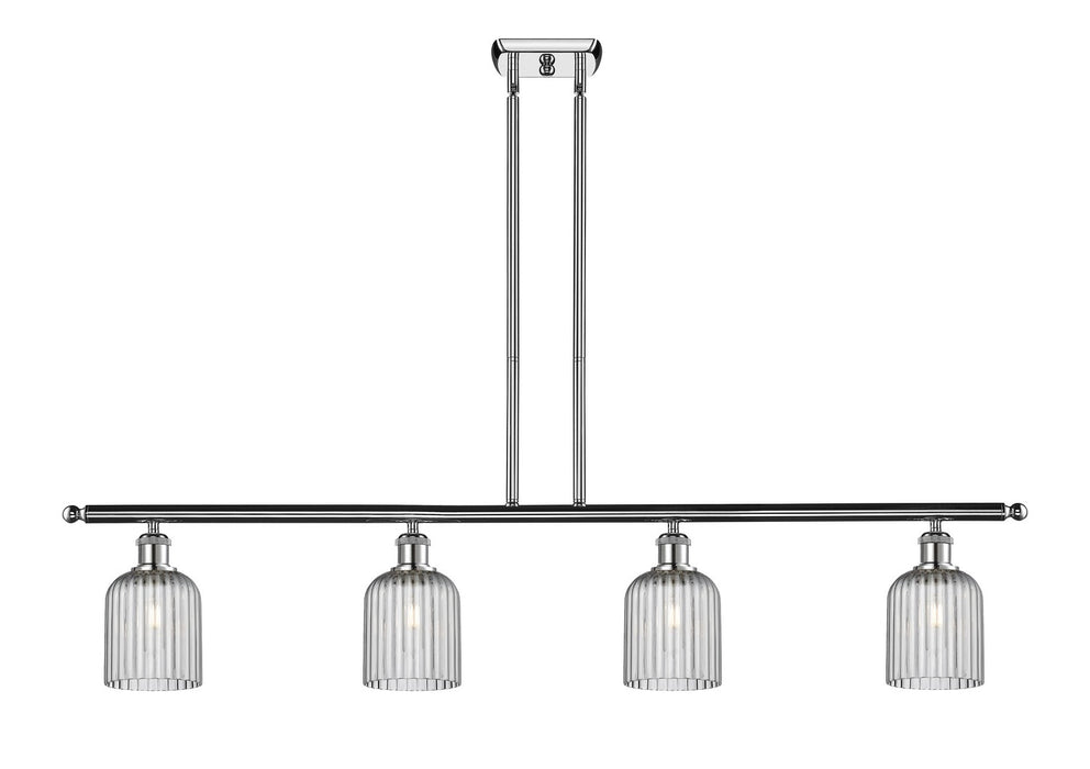 Innovations 516-4I-PC-G559-5SM Four Light Island Pendant, Polished Chrome